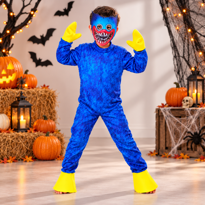 Kids Halloween Hooded Costume Character Cosplay Outfit