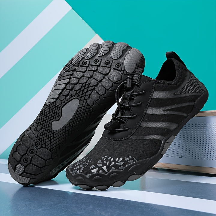 Men Water Sports Mesh Lace-Up Quick Dry Shoes