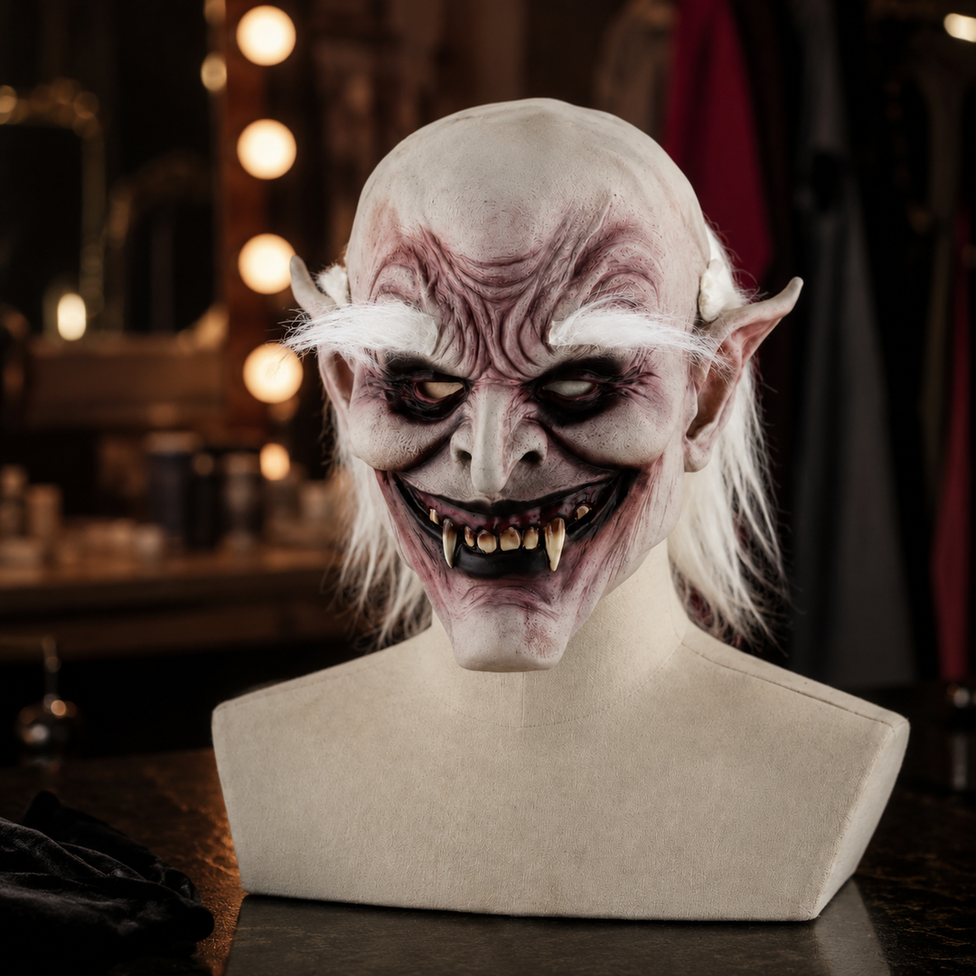 Demon Halloween Horror Latex Mask Full Face Costume Mask