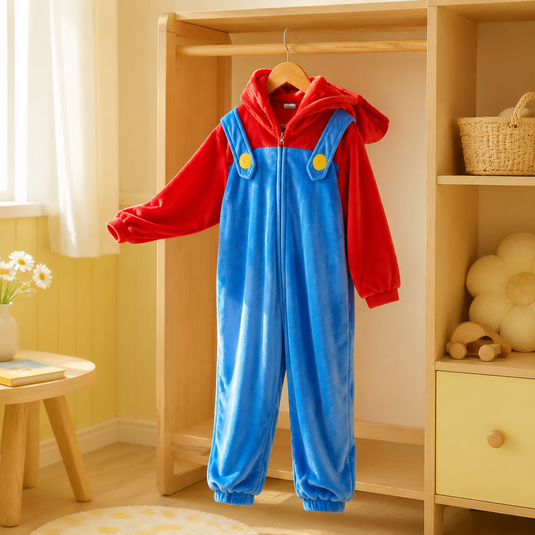 Kids Onesie Pajamas Cosplay Sleepwear Costume
