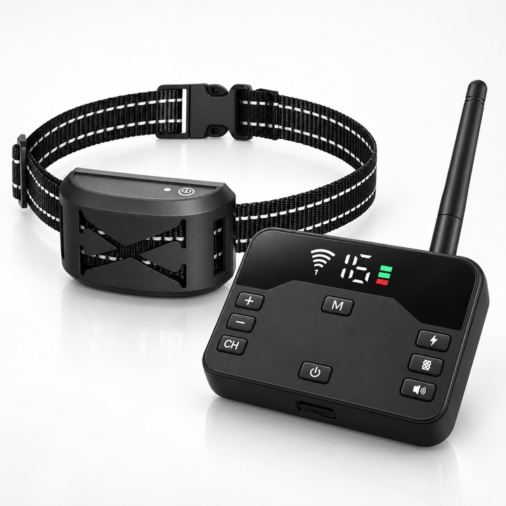 Wireless Dog Fence and Training Collar Waterproof Shock Vibrate