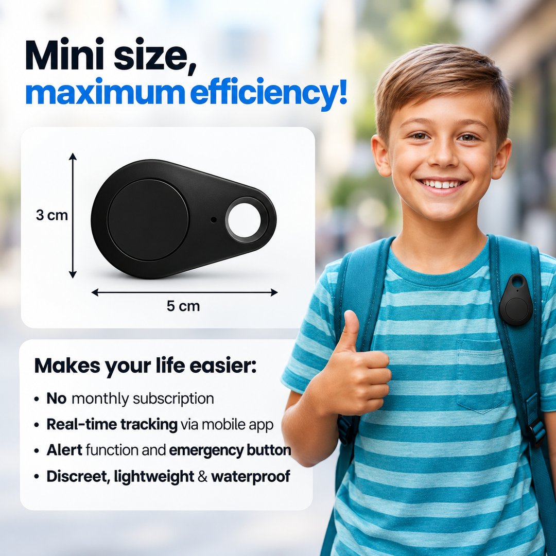 Child GPS Tracker Waterproof Real Time Location SOS