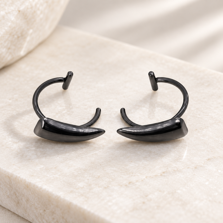 Gothic Sharp Teeth Lip Clip Fake Piercing Stainless Steel