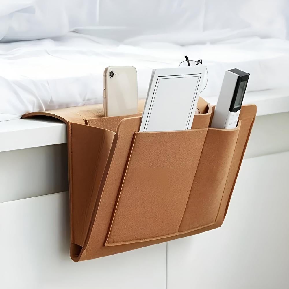 Bedside Organizer Storage Caddy All in One Organizer Pouch