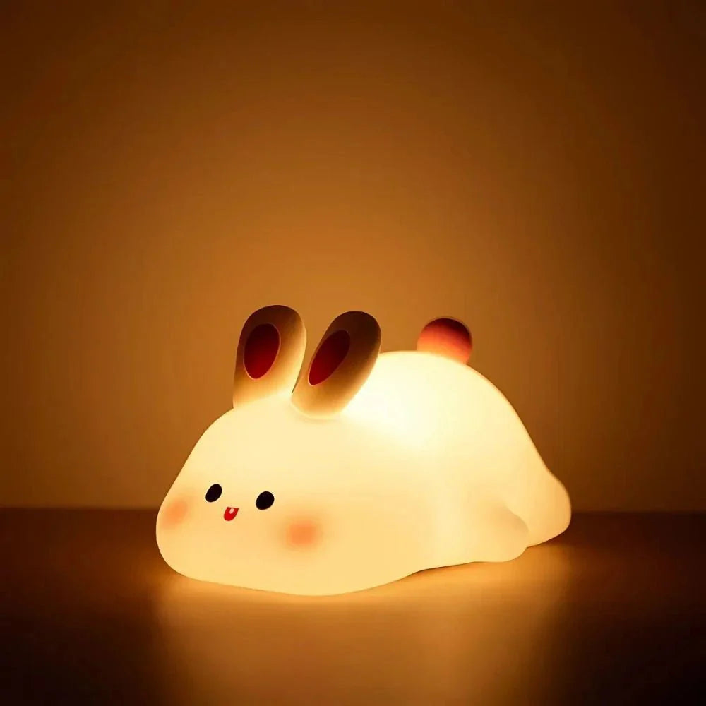 Silicone Rechargeable LED Night Light Bedside Lamp