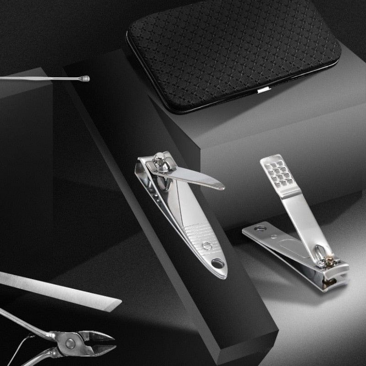 Nail Clipper Manicure Set 19 Pieces Stainless Steel Grooming Tools Kit