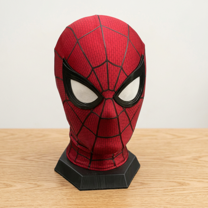 Spider Man Brand New Day Mask Wearable Fabric Cosplay Hood Lenses