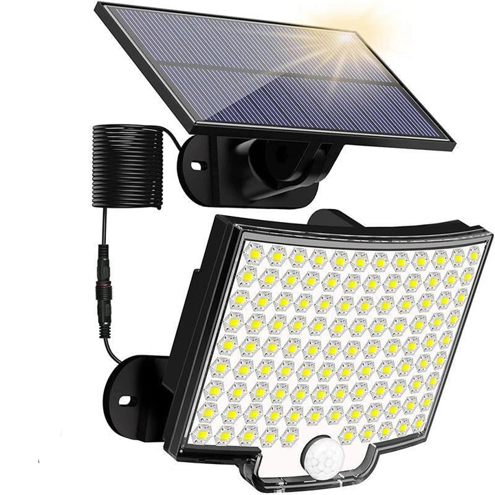 Solar LED Outdoor Security Wall Light with Motion Sensor