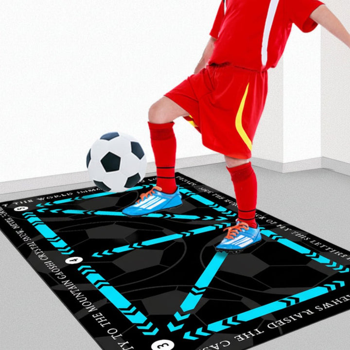 Soccer Training Mat Agility Dribbling Footwork Practice Mat