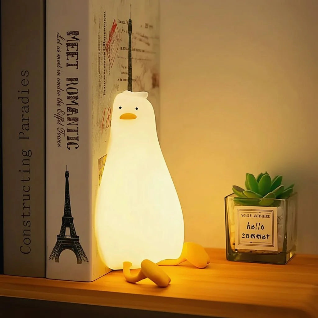 Silicone Rechargeable LED Night Light Bedside Lamp