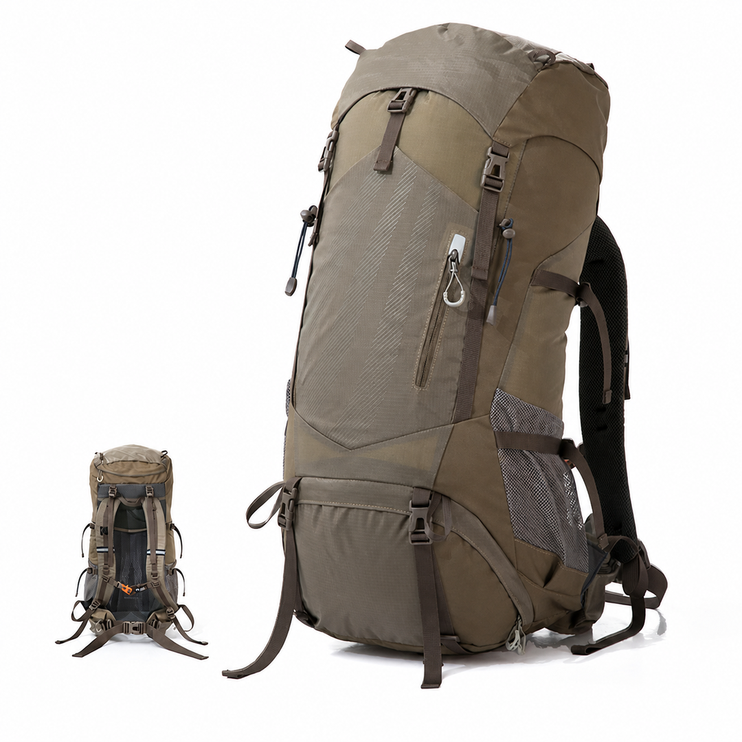 Large Capacity Hiking Backpack Waterproof Breathable Camping Bag
