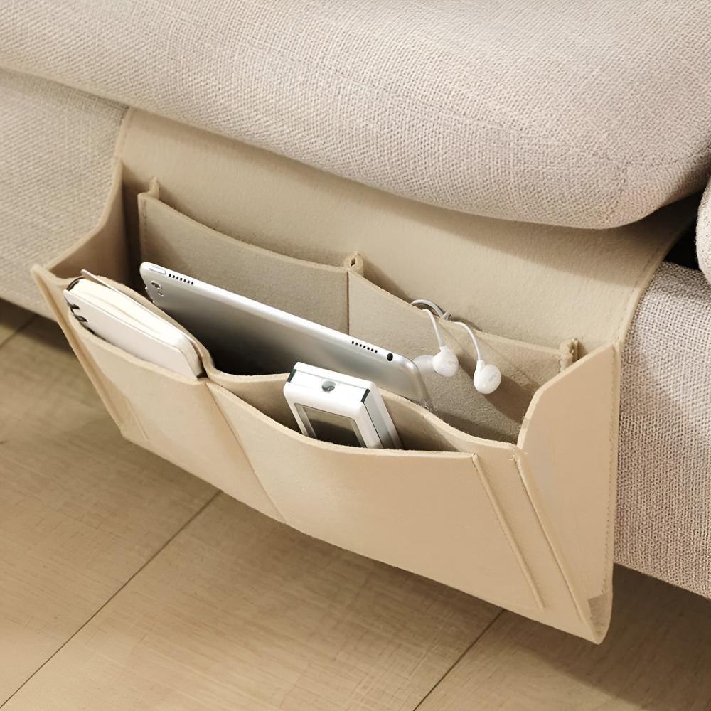 Bedside Organizer Storage Caddy All in One Organizer Pouch