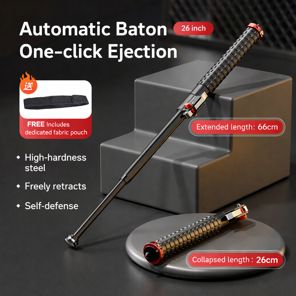Roovue Telescopic Expandable Stick with Non-Slip Grip