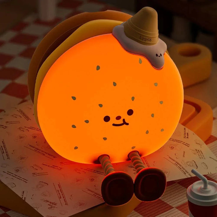 Silicone Rechargeable LED Night Light Bedside Lamp