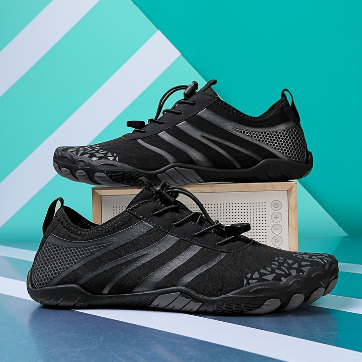 Men Water Sports Mesh Lace-Up Quick Dry Shoes
