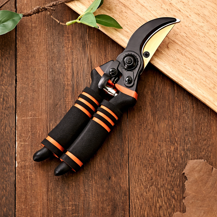 Pruning Shears 8.5 Inch Garden Hedge Clippers Hand Pruners
