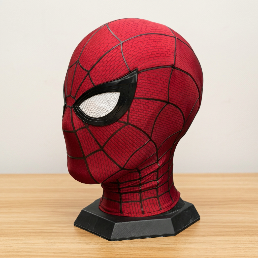 Spider Man Brand New Day Mask Wearable Fabric Cosplay Hood Lenses