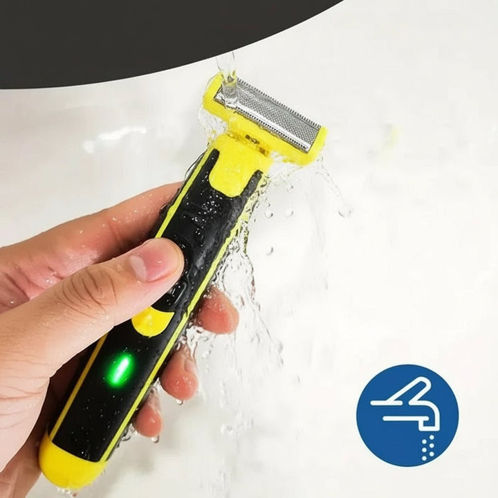 Electric Wet Dry Rechargeable Full Body Washable Shaver