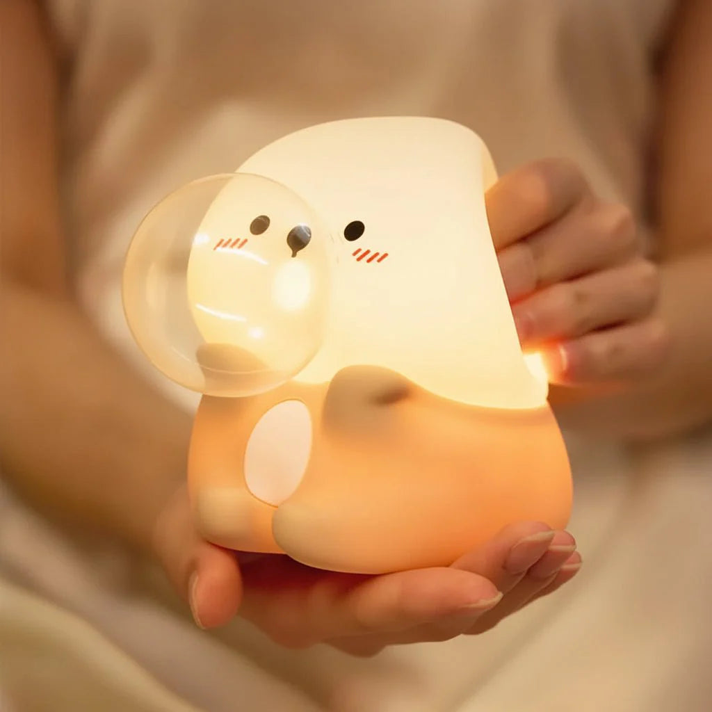 Silicone Rechargeable LED Night Light Bedside Lamp
