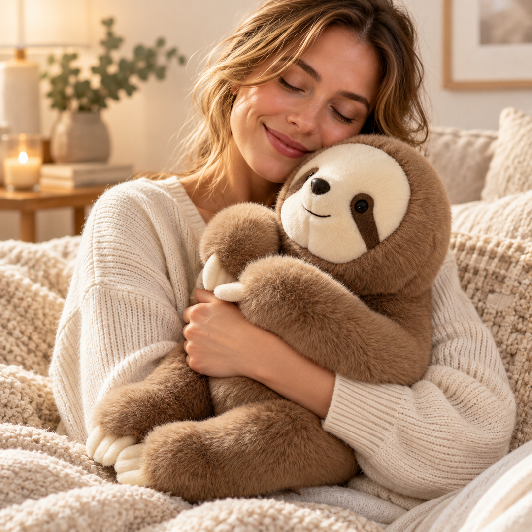 Plush Hugging Pillow Soft Cuddly Stress Relief Toy
