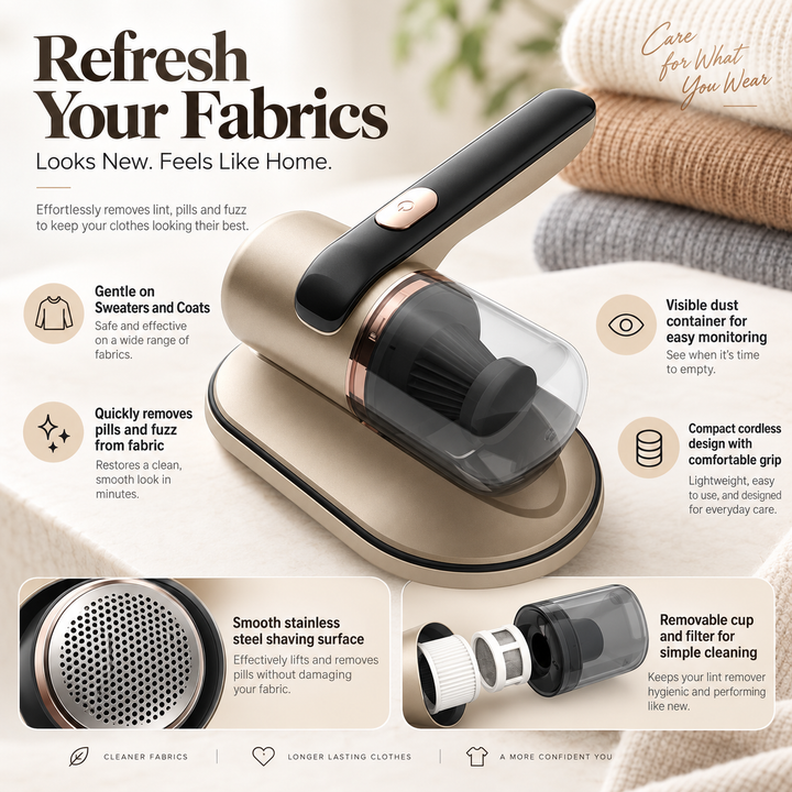 Cordless Dust Mite Vacuum UV Mattress Bed Cleaner