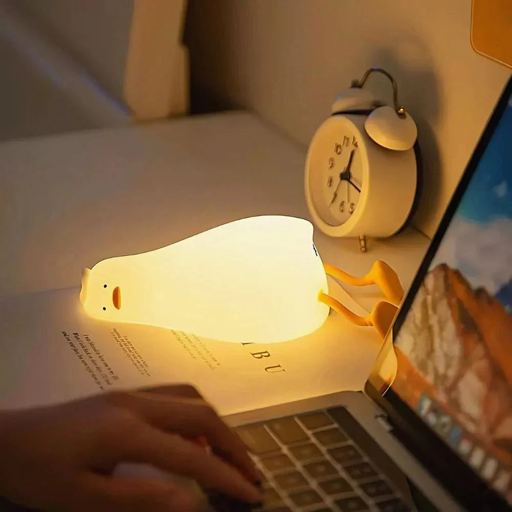 Silicone Rechargeable LED Night Light Bedside Lamp