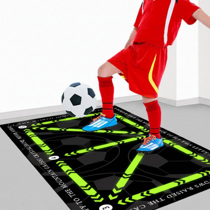 Soccer Training Mat Agility Dribbling Footwork Practice Mat