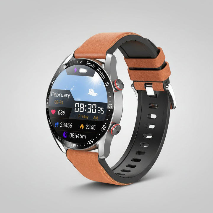 Smartwatch Fitness Tracker Bluetooth Calling Waterproof Touchscreen