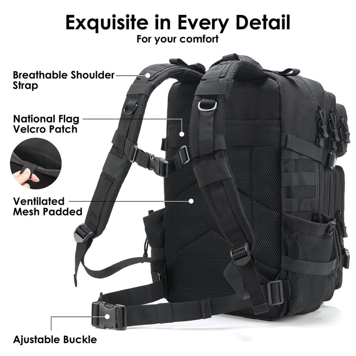 Tactical Military Assault Backpack Outdoor Hiking Gear Pack