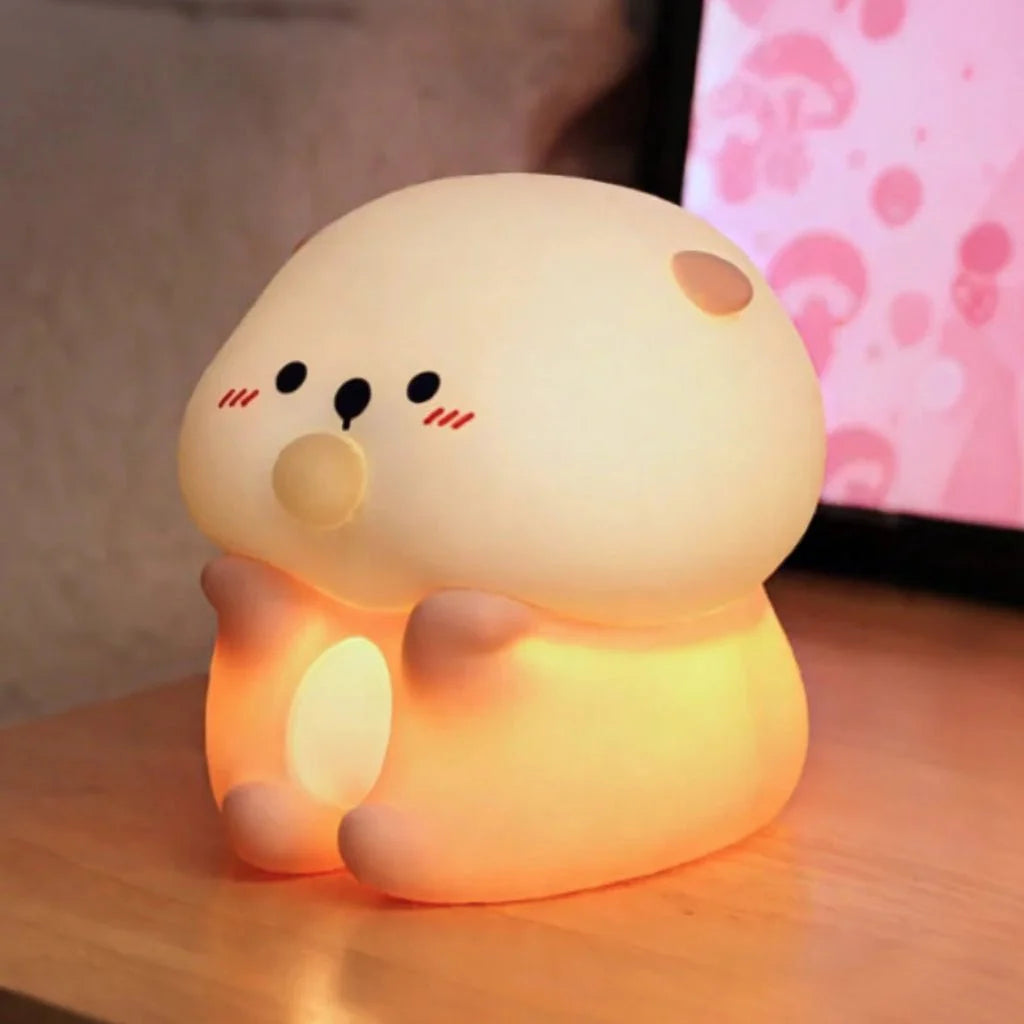 Silicone Rechargeable LED Night Light Bedside Lamp
