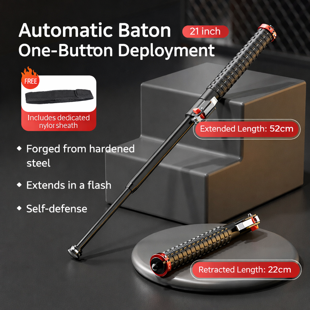 Roovue Telescopic Expandable Stick with Non-Slip Grip