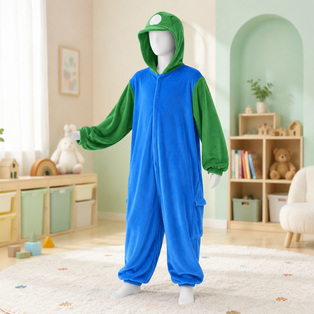 Kids Onesie Pajamas Cosplay Sleepwear Costume