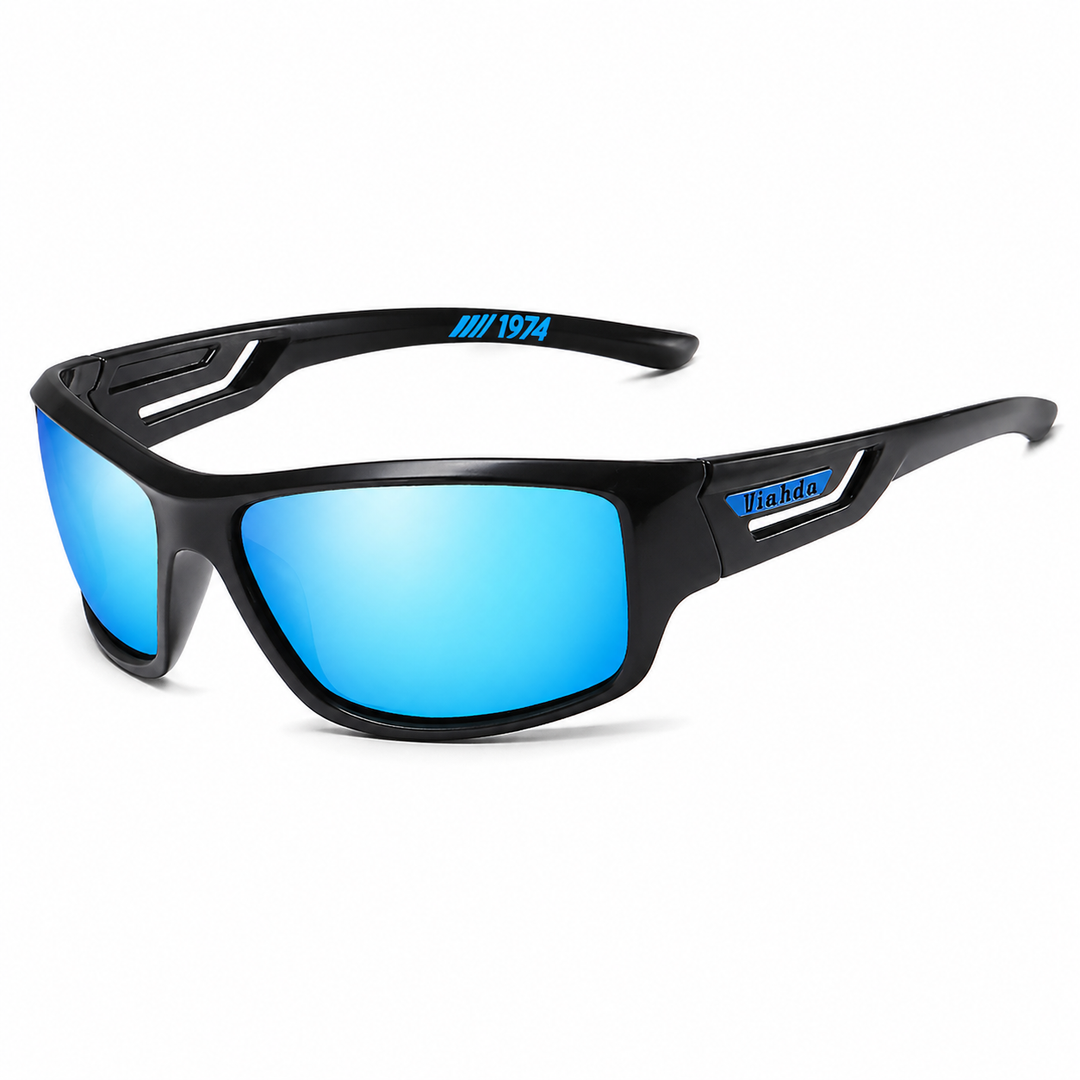 Polarized Driving Sunglasses Men UV400 Anti Glare Rectangular