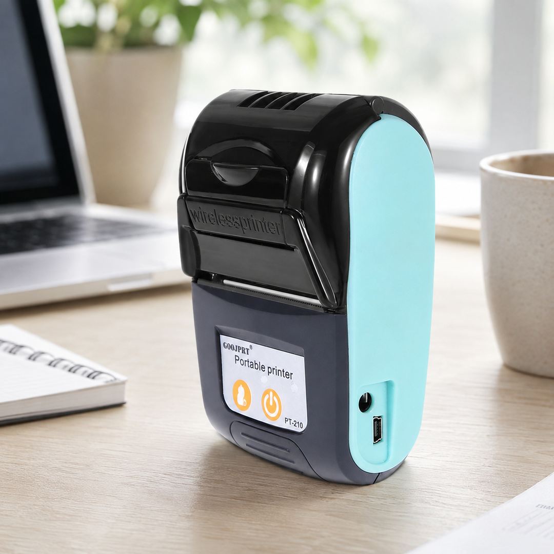 Wireless Thermal Printer Portable Inkless Photo Printer