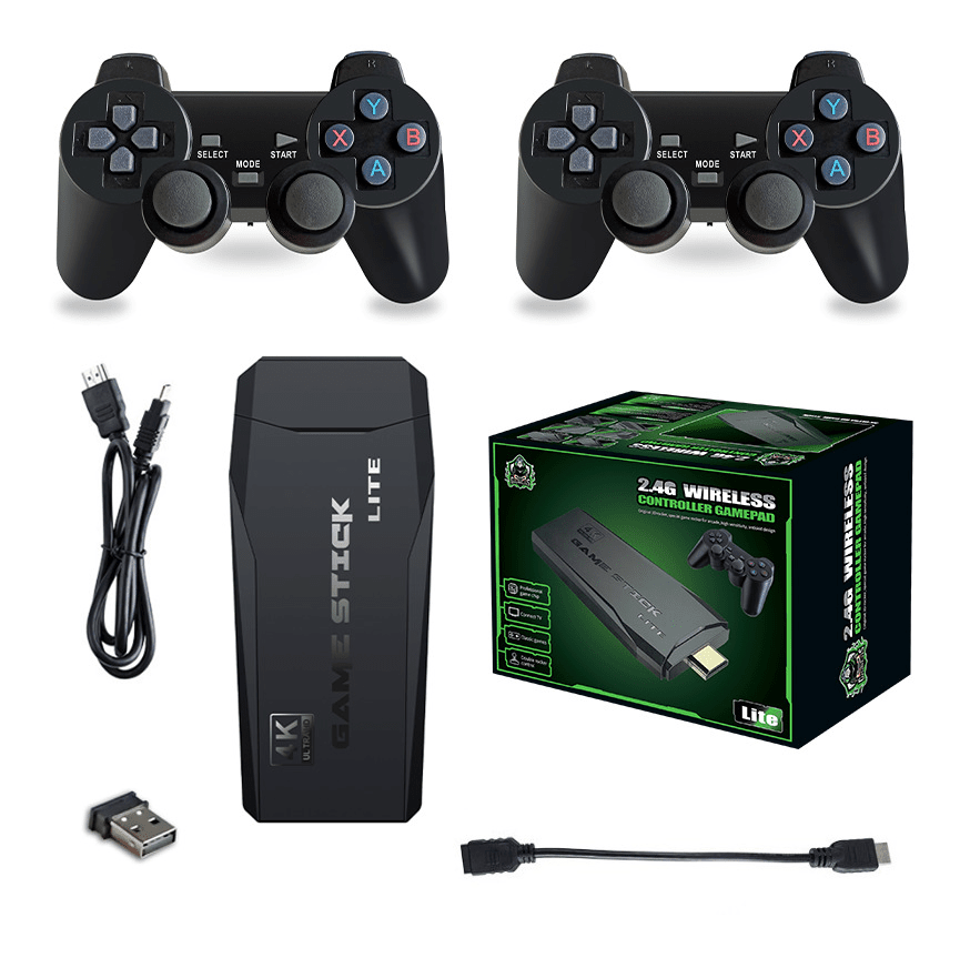 4K Retro Game Console with 20000 Classic Video Games Plug and Play