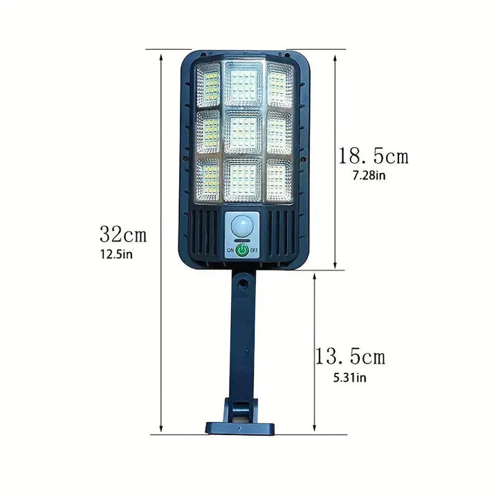 Solar LED Floodlight with Motion Sensor Outdoor Security Light