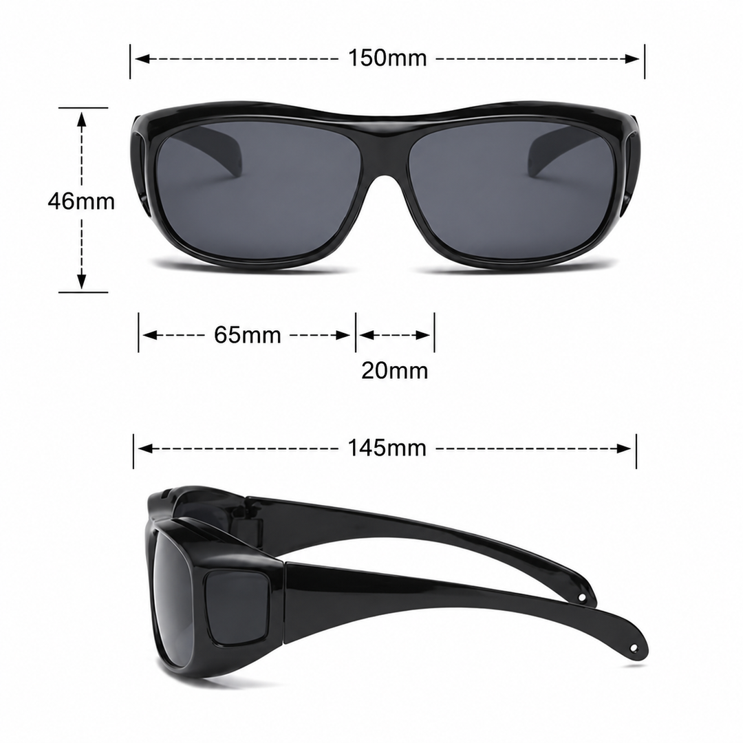 Night Driving Glasses Anti Glare Polarized Lens Eyewear