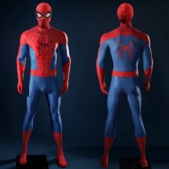 Spider Hero Cosplay Bodysuit Costume for Kids and Adults