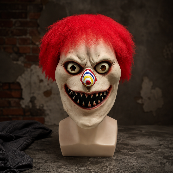 Horror Clown Mask Halloween Costume Full Face Mask