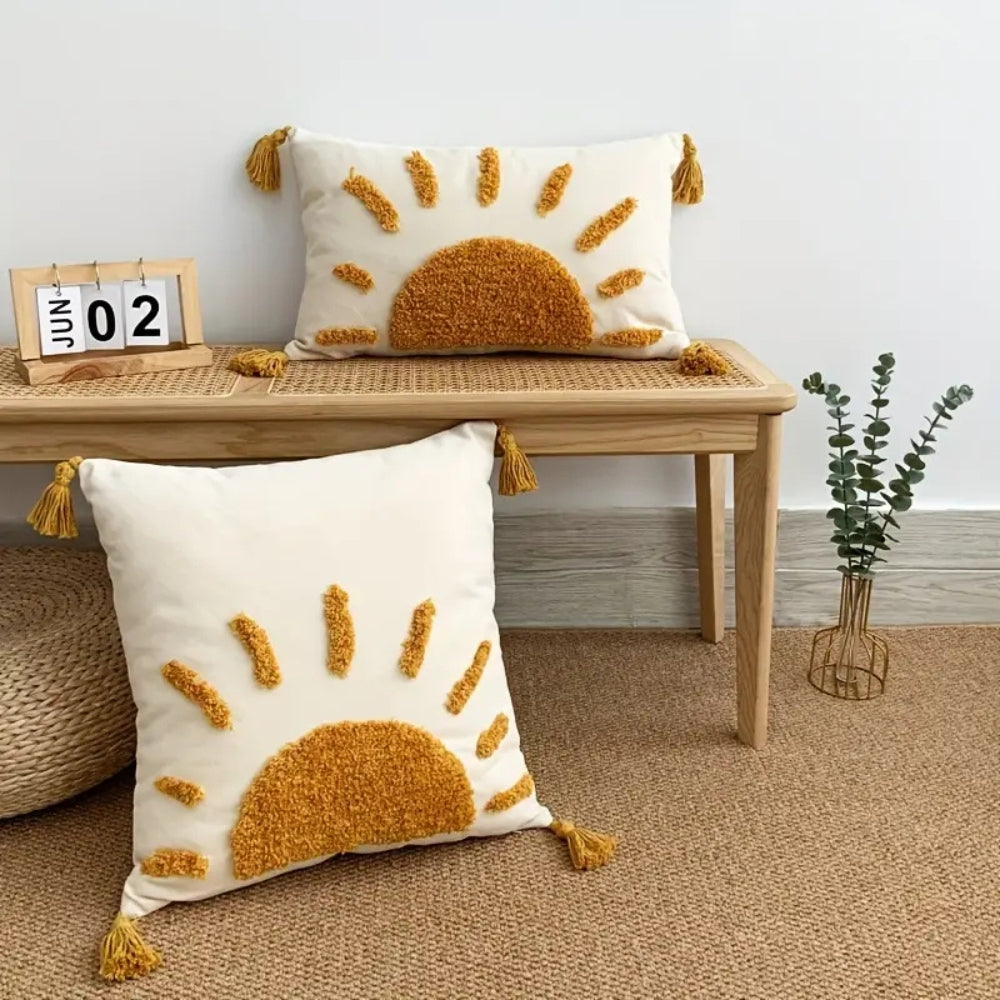 Boho Square Cushion Cover Pillow Case