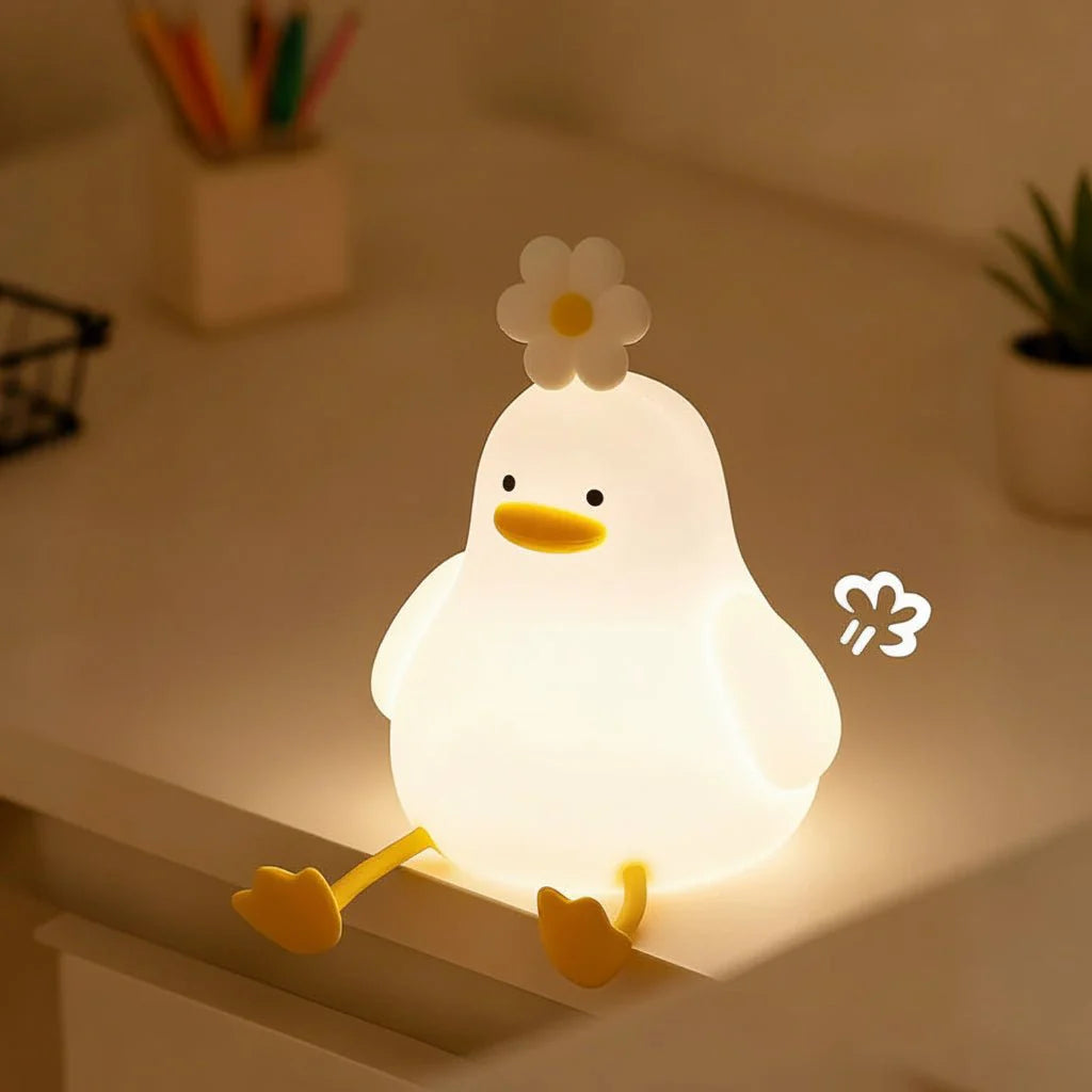 Silicone Rechargeable LED Night Light Bedside Lamp
