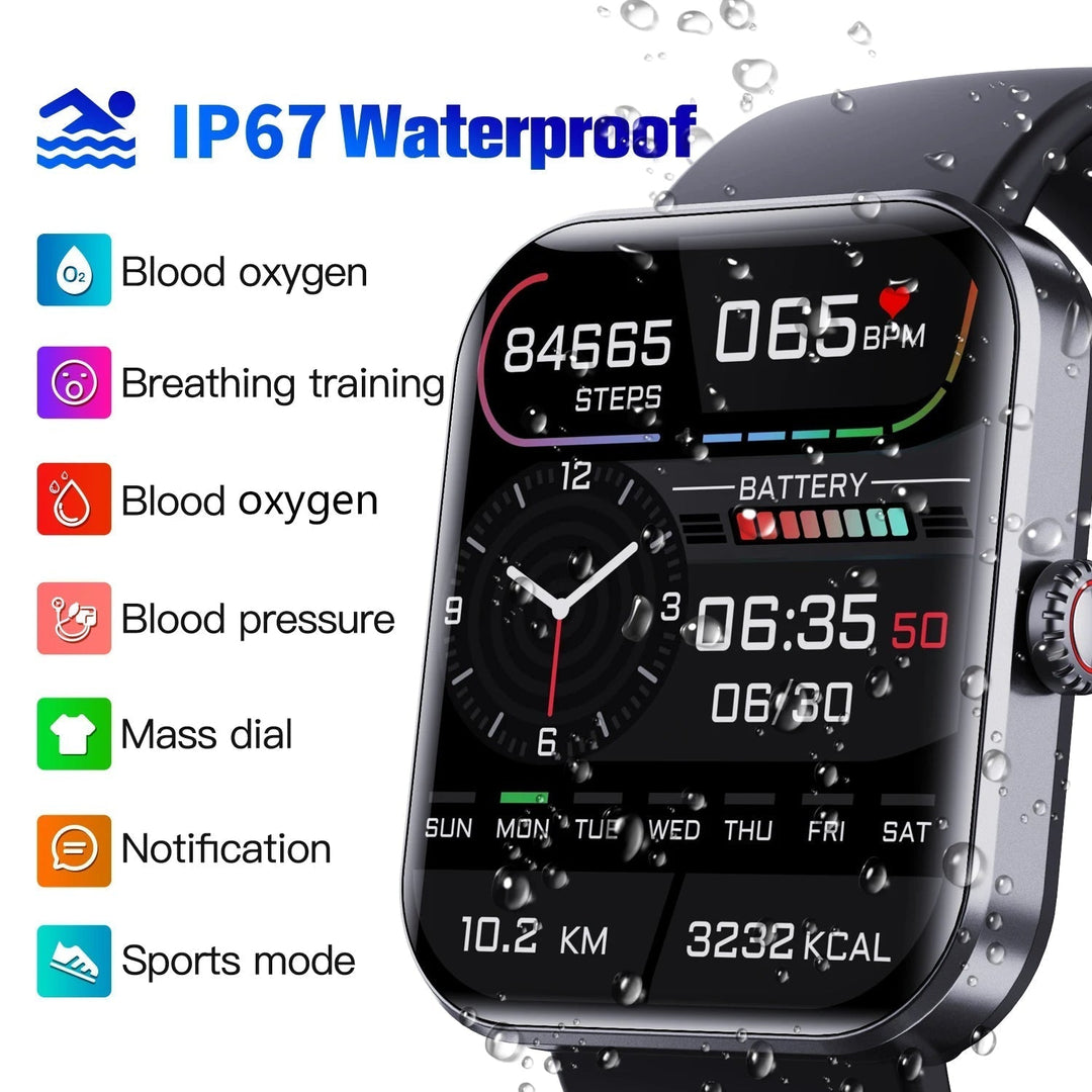 Fitness Tracker &amp; Heart Rate Monitor Roovue Smartwatch Device