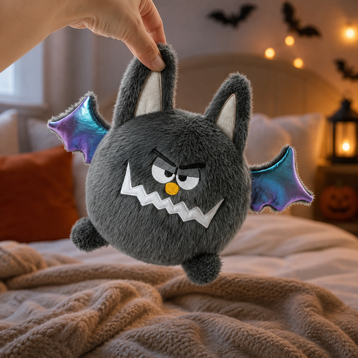 Halloween Plush Decoration Ornaments Pumpkin Ghost Bat Spider Plush Toys