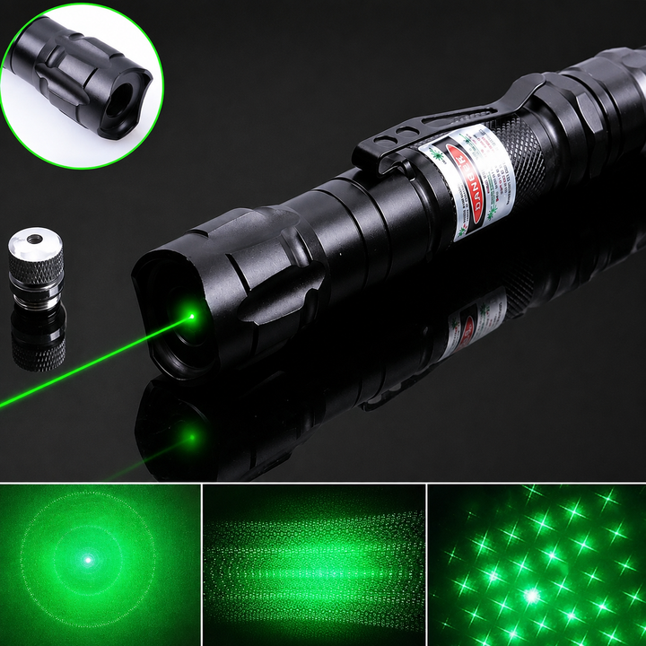 Rechargeable Laser Pointer Pen Long Range Torch