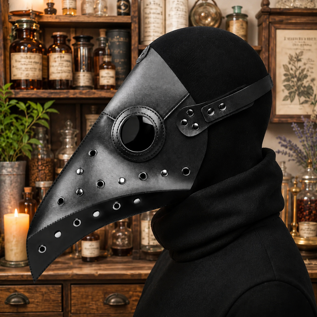 Plague Doctor Steampunk Costume Mask Halloween Mask