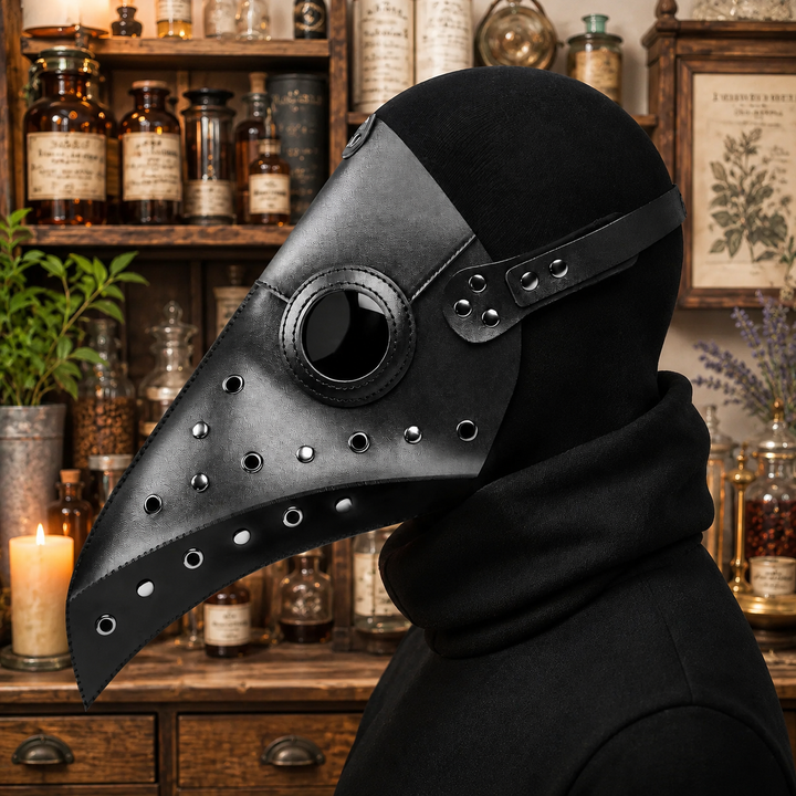 Plague Doctor Steampunk Costume Mask Halloween Mask