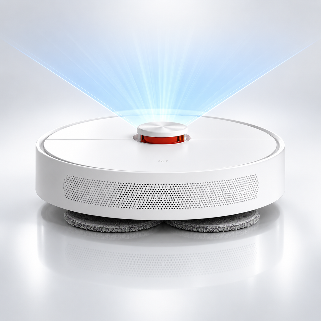 Robot Vacuum with Mop AI Navigation and Self-Emptying Base