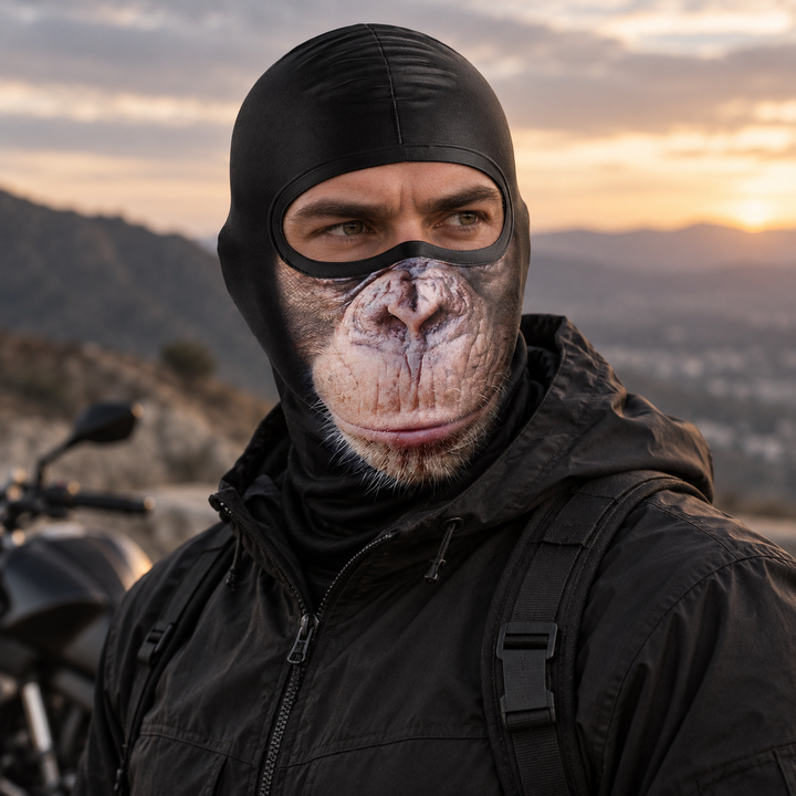 Full Face Halloween Clown Skull Balaclava Mask