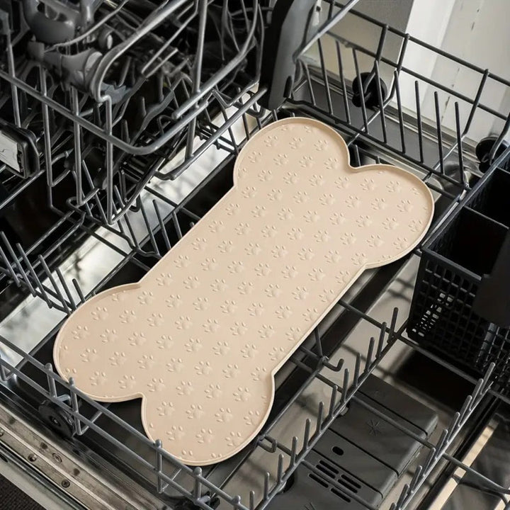 Bone Shaped Silicone Pet Feeding Mat