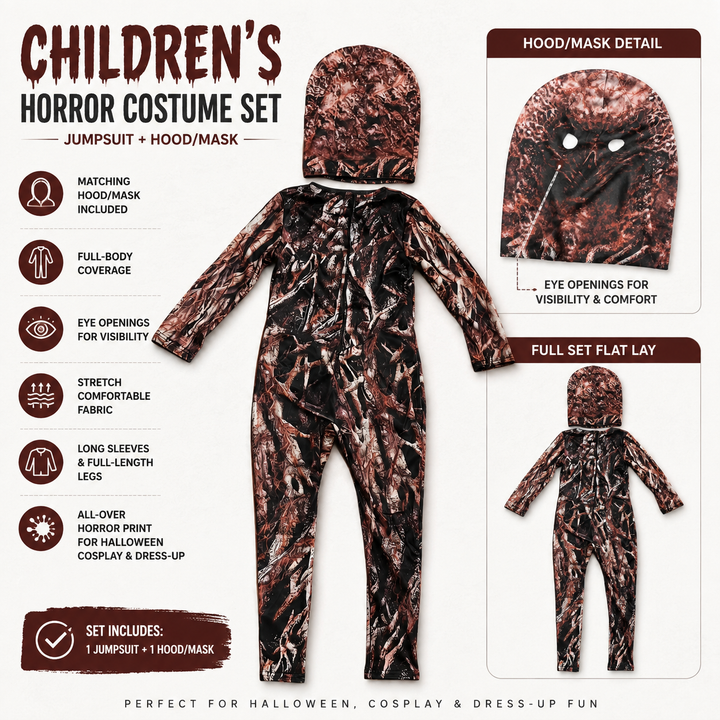 Kids Tree Monster Bodysuit Halloween Costume Bodysuit